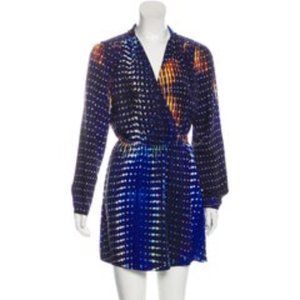 Parker Silk Mini Dress Size XS